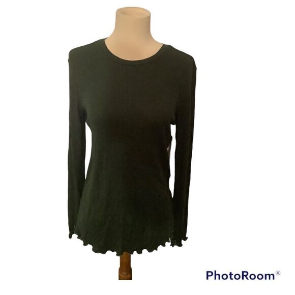 Zella green mountain ribbed tee NWT. S - Picture 1 of 4